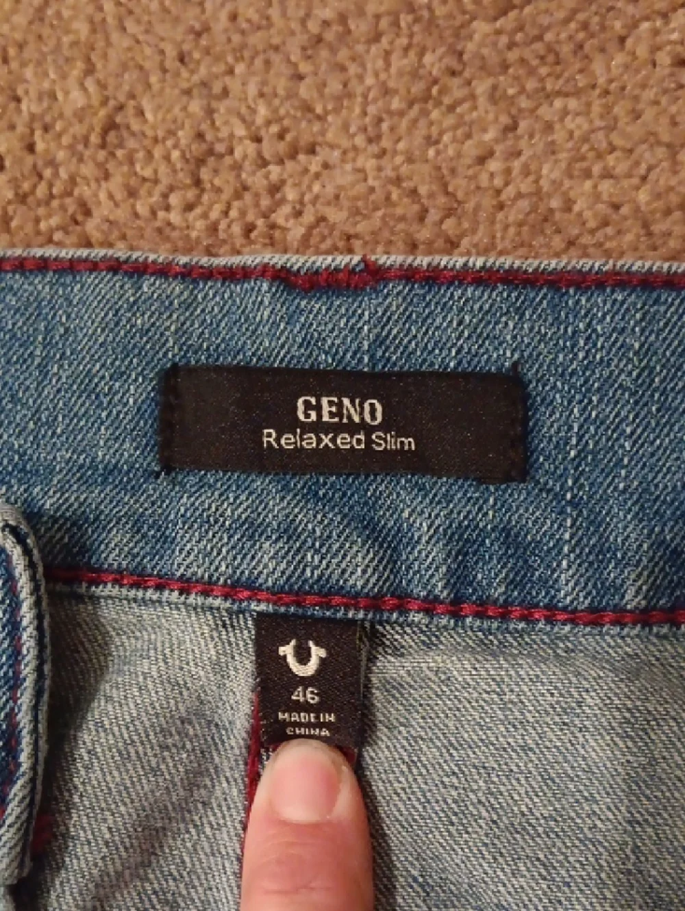 True Religion Blue Distressed Men’s Jeans